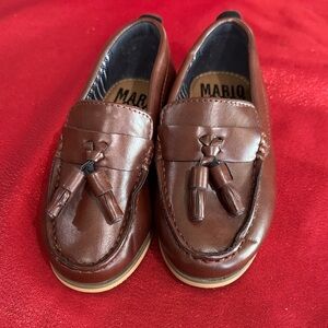Mario Lopez Oxford loafers with tassels toddler 7